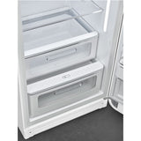Smeg  Refrigerator Retro-style - Matte white (FAB28URWHM3)