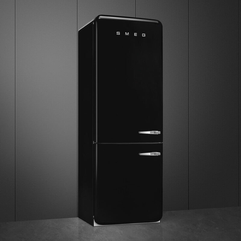 Smeg  Refrigerator Retro-style - Black (FAB38ULBL)
