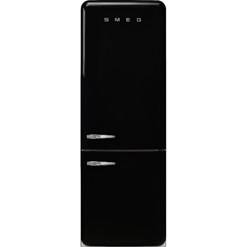 Smeg  Refrigerator Retro-style - Black (FAB38URBL)