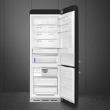 Smeg  Refrigerator Retro-style - Black (FAB38URBL)