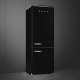 Smeg  Refrigerator Retro-style - Black (FAB38URBL)