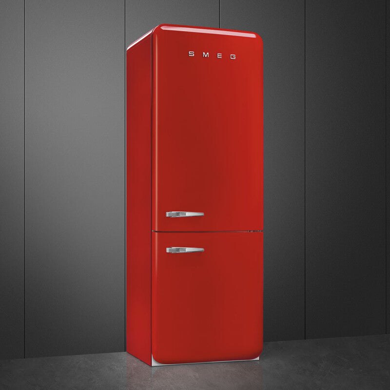SMEG  Refrigerator Retro-style - Red (FAB38URRD)