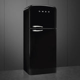 SMEG  Refrigerator Retro-style - Black (FAB50URBL3)