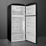 SMEG  Refrigerator Retro-style - Black (FAB50URBL3)