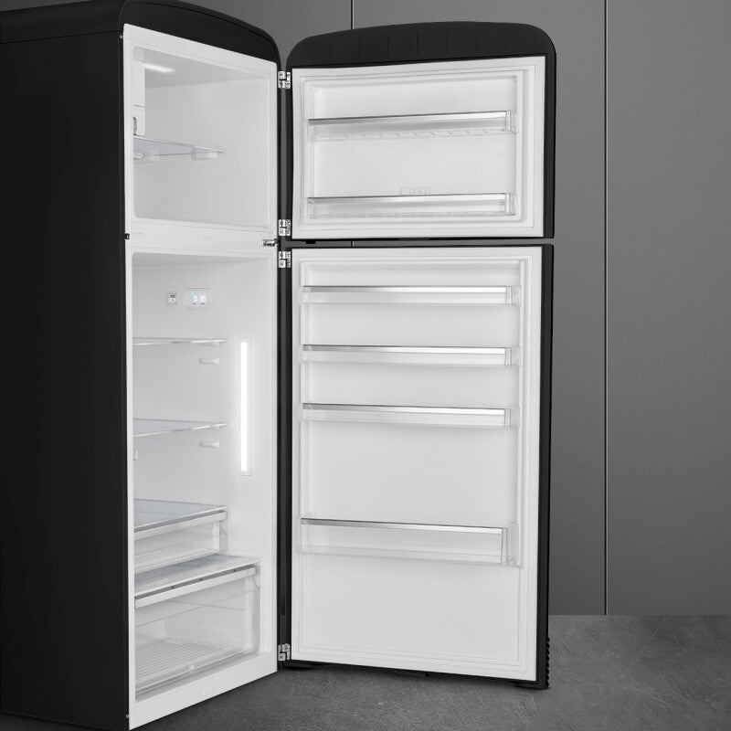 Smeg  Refrigerator Retro-style - Black (FAB50URBL3)