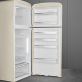 Smeg  Refrigerator Retro-style - Cream (FAB50URCR3)