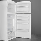 SMEG  Refrigerator Retro-style - White (FAB50URWH3)