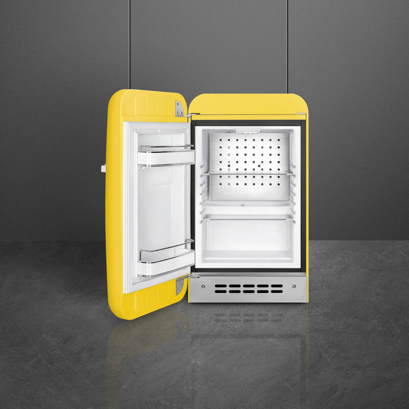 Smeg  Refrigerator Retro-style - Yellow (FAB5ULYW3)