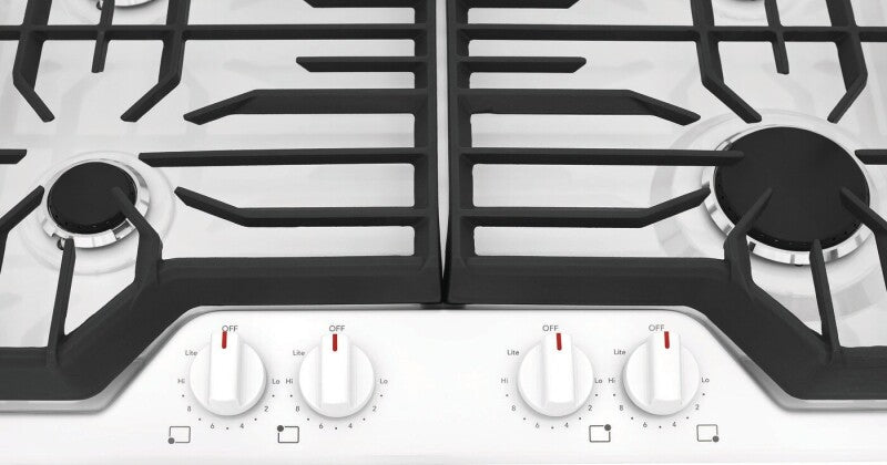 FRIGIDAIRE  30" Gas Cooktop - White (FCCG3027AW)