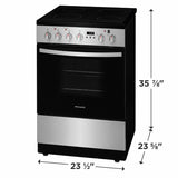 FRIGIDAIRE  24" Electric Range - Stainless Steel (FCFE2425AS)