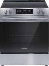 FRIGIDAIRE  30" Electric Range with Steam Clean - Stainless Steel (FCFE3062AS)
