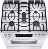 Frigidaire 30" Gas Range with Steam Clean - White (FCFG3062AW)