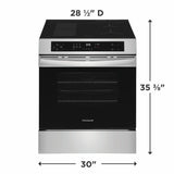 FRIGIDAIRE  30" Induction Range with Air Fry - Stainless Steel (FCFI3082BS)