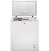 GE 5.1 Cu. Ft. Manual Defrost Chest Freezer - White (FCM5STWW)