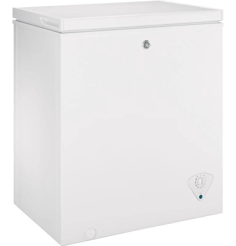 GE 5.1 Cu. Ft. Manual Defrost Chest Freezer - White (FCM5STWW)