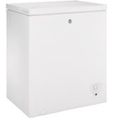 GE 5.1 Cu. Ft. Manual Defrost Chest Freezer - White (FCM5STWW)