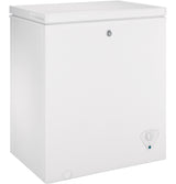 GE  5.1 Cu. Ft. Manual Defrost Chest Freezer - White (FCM5STWW)