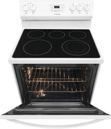 FRIGIDAIRE  30" Electric Range - White (FCRE3052AW)