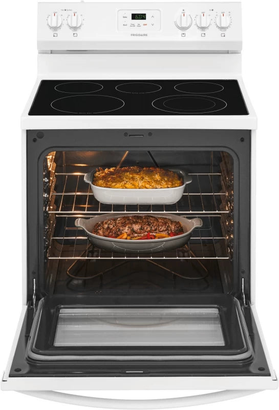 FRIGIDAIRE  30" Electric Range - White (FCRE3052AW)