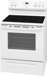 FRIGIDAIRE  30" Electric Range - White (FCRE3052AW)