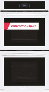 FRIGIDAIRE  27" Double Electric Wall Oven - White (FCWD2727AW)