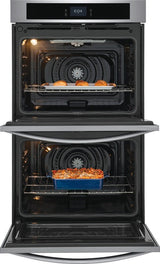 Frigidaire  30" Double Electric Wall Oven with Fan Convection - Black (FCWD3027AB)