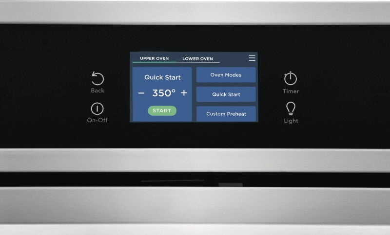 Frigidaire  30" Double Electric Wall Oven with Fan Convection - Black (FCWD3027AB)