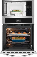 FRIGIDAIRE  27" Electric Wall Oven and Microwave Combination - Stainless Steel (FCWM2727AS)