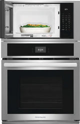 Frigidaire  27" Electric Wall Oven and Microwave Combination - Stainless Steel (FCWM2727AS)