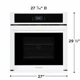 Frigidaire  27" Single Electric Wall Oven - White (FCWS2727AW)