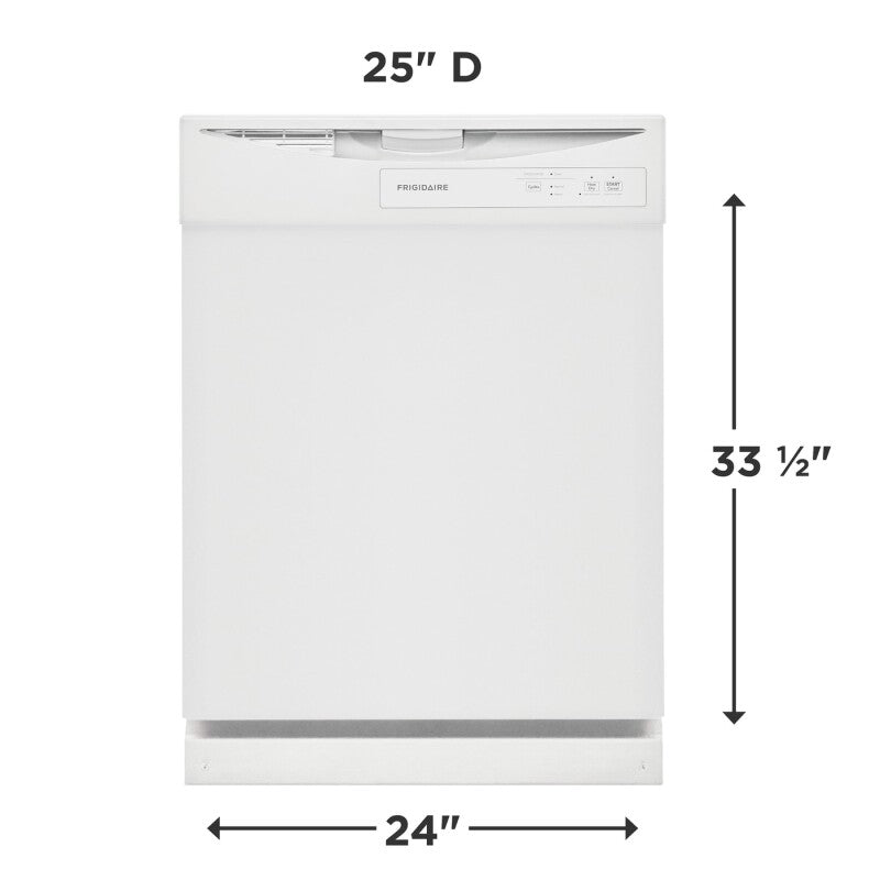 FRIGIDAIRE 24" Built-In Dishwasher - White (FDPC4221AW)