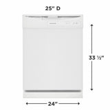 FRIGIDAIRE 24" Built-In Dishwasher - White (FDPC4221AW)