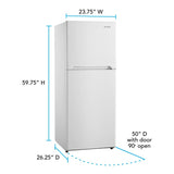 AVANTI  Avanti 10.0 cu. ft. Apartment Size Refrigerator - White (FF10B0W)