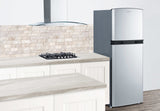 SUMMIT 26" Wide Top Mount Refrigerator-Freezer With Icemaker - Stainless Steel (FF1427SSIM)