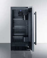 SUMMIT  15" Wide Built-In All-Refrigerator - Stainless Steel (FF1532BCSS)
