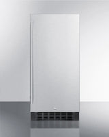 Summit 15" Wide Built-In All-Refrigerator - Stainless Steel (FF1532BCSS)