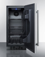 Summit 15" Wide Built-In All-Refrigerator - Stainless Steel (FF1532BCSS)