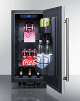 Summit 15" Wide Built-In All-Refrigerator - Stainless Steel (FF1532BCSS)