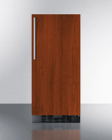 Summit 15" Wide Built-In All-Refrigerator - Panel-Ready (FF1532BIF)
