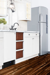 Summit 18" Wide Built-In All-Refrigerator, ADA Compliant - Panel-Ready (FF1843BIFADA)