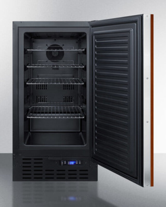 Summit 18" Wide Built-In All-Refrigerator, ADA Compliant - Panel-Ready (FF1843BIFADA)