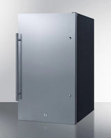 Summit Shallow Depth Built-In All-Refrigerator, ADA Compliant - Black (FF195ADA)