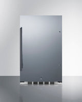 Summit Shallow Depth Built-In All-Refrigerator - Stainless Steel (FF195H34CSS)