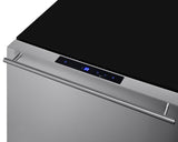 SUMMIT  21.5" Wide Built-In Drawer Refrigerator - Black (FF1DSS)