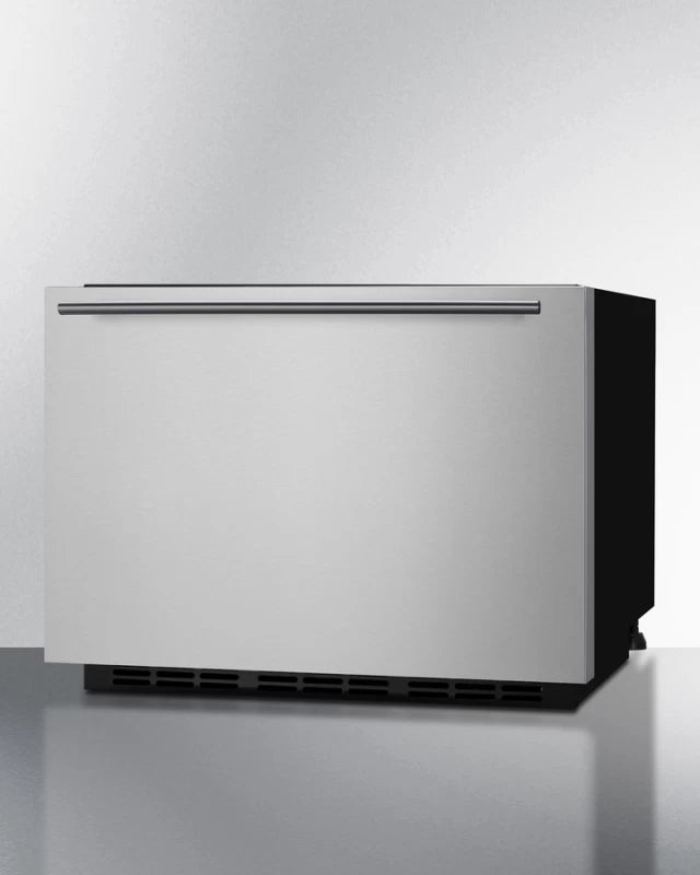 Summit 24" Wide Built-In Drawer Refrigerator - Black (FF1DSS24)