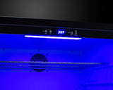 SUMMIT  27" Wide Built-In All-Refrigerator, ADA Compliant - Stainless Steel/Black (FF27BSSADA)
