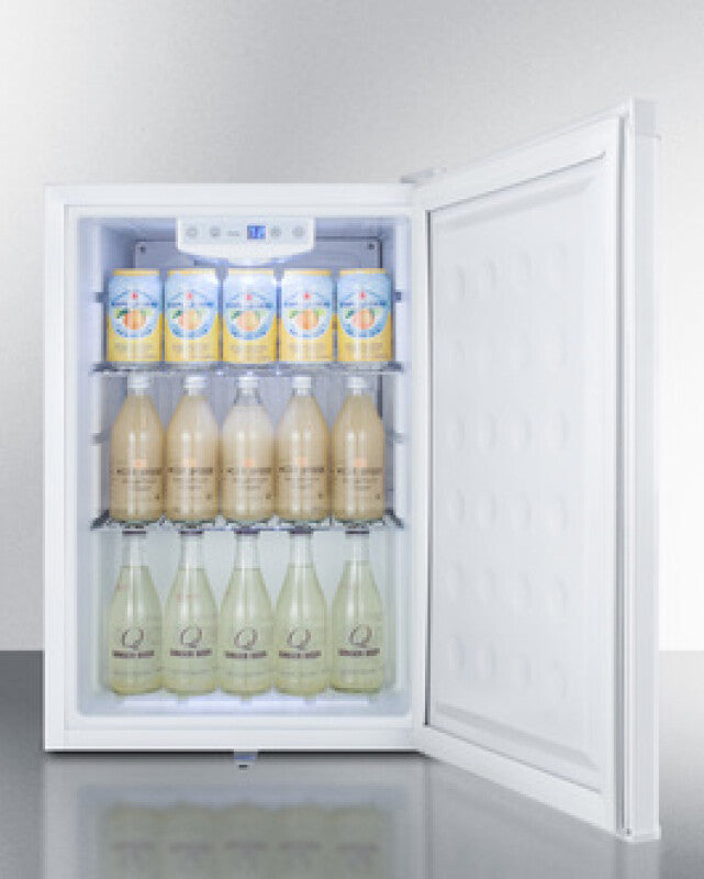 SUMMIT  Compact Built-In All-Refrigerator - White (FF31L7BI)