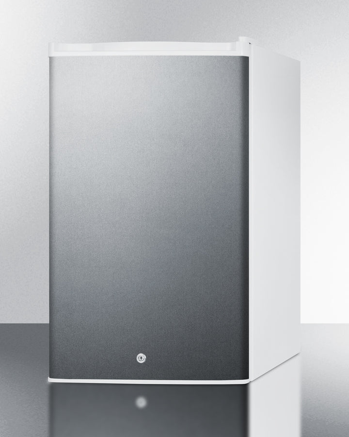SUMMIT  Compact Built-In All-Refrigerator - Stainless Steel/White (FF31L7BISS)