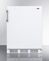 SUMMIT  24" Wide Built-In All-Refrigerator, ADA Compliant - White (FF61WBIADA)