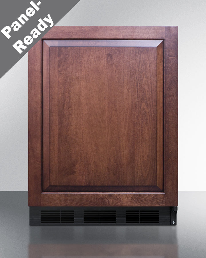 SUMMIT  24" Wide Built-In All-Refrigerator, ADA Compliant (Panel Not Included) - White (FF63BKBIIFADA)